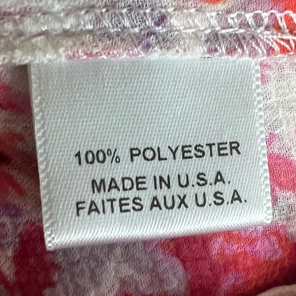 Misa Giselle Ruffled Maxi Dress Pink Floral Bohemian Boho Casual Women’s Small - Picture 14 of 14